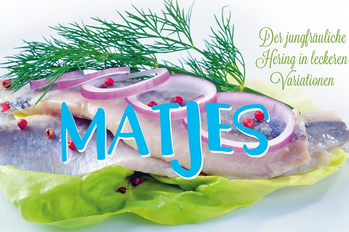 Zartes Matjes-Doppelfilet "Wildkräuter"