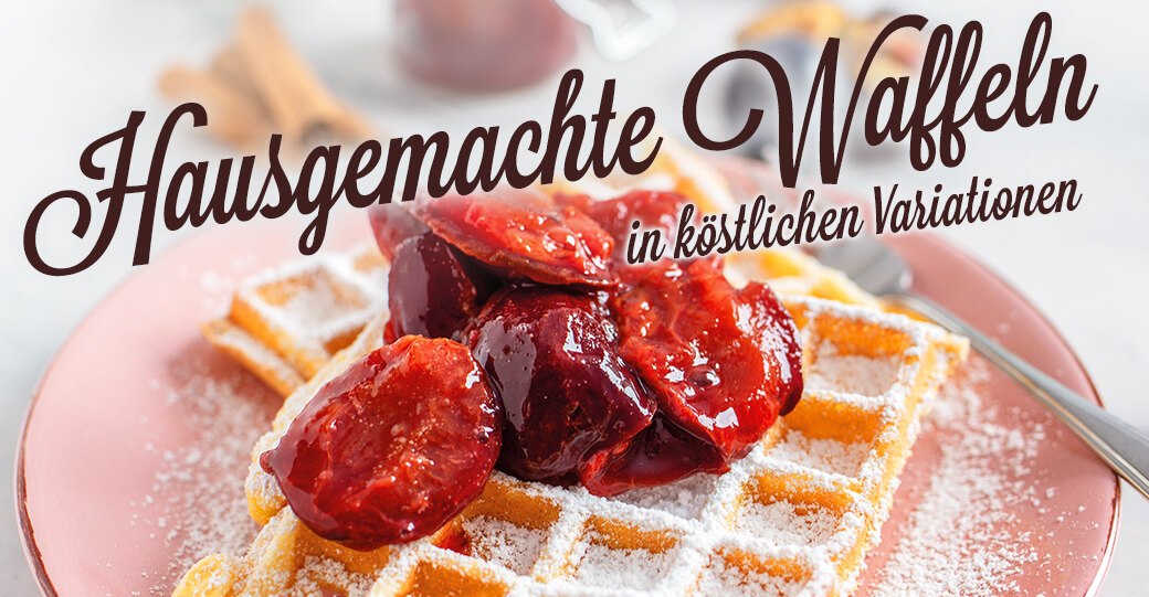Hausgemachte Waffeln